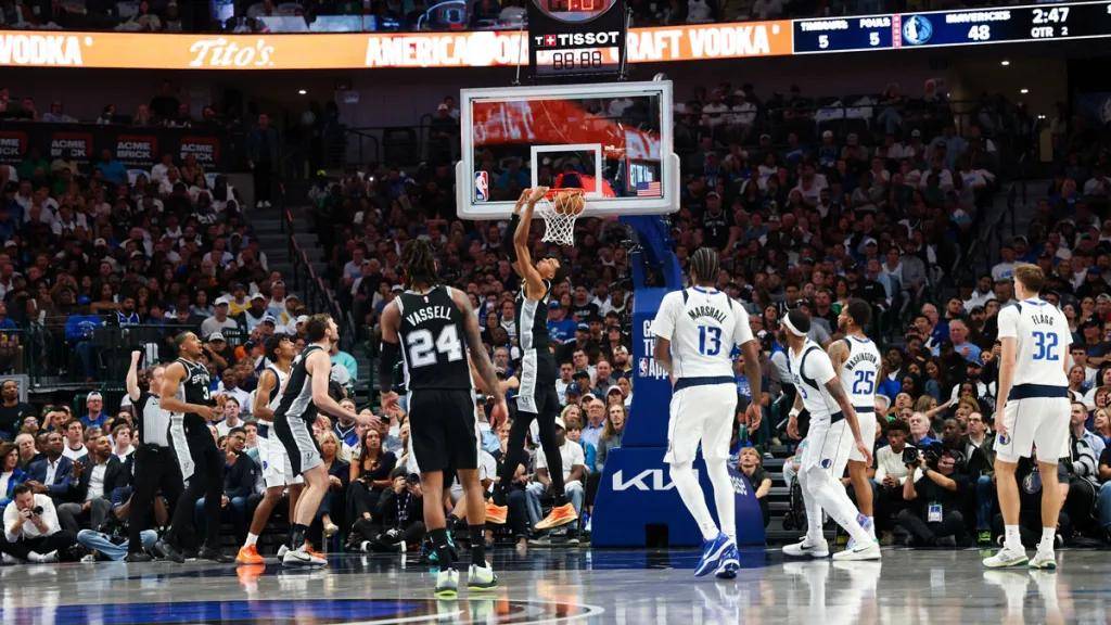 马刺完胜青岛队，詹姆斯统治全场的简单介绍